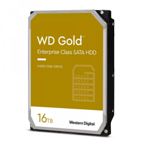 3.5" HDD 16.0TB-SATA-512MB Western Digital "Gold (WD161KRYZ)", Enterprise, CMR, 7200rpm, 2.5M (MTBF)