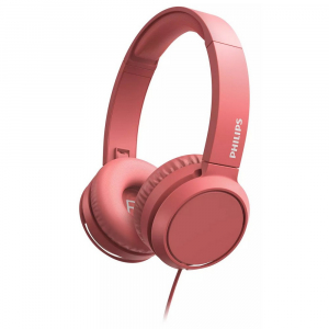 Headphones Philips TAH4105RD/00, Red