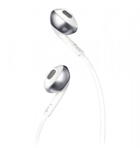 Earphones  Bluetooth  JBL  Tune 205BT, Silver