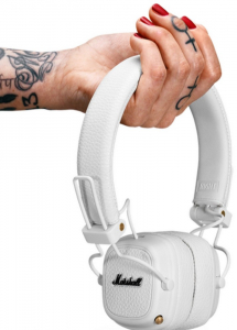 Marshall Major III Bluetooth Headphones - White.