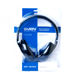 Headphones SVEN AP-670V, Black