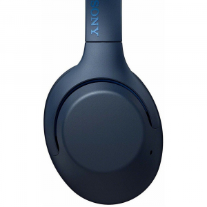 Bluetooth Headphones  SONY  WH-XB900N, Blue, Noise Cancelling