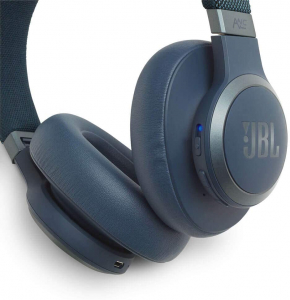 Headphones  Bluetooth  JBL   LIVE650BTNC Blue, On-ear, active noise-cancelling