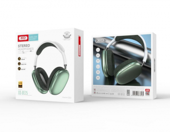 XO Bluetooth Headphones, BE25 stereo, Green