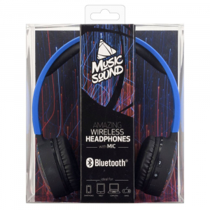 Bluetooth headset, Cellular MUSICSOUND, Blue