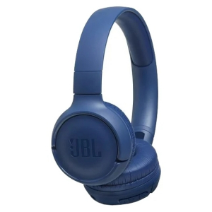 Headphones  Bluetooth  JBL T500BT, Blue, On-ear