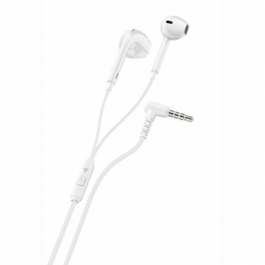 Ploos capsule earphone with mic, White