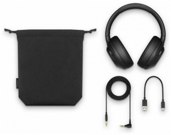 Bluetooth Headphones  SONY  WH-XB900N, Black, Noise Cancelling