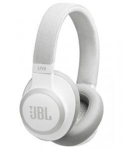 Headphones  Bluetooth  JBL   LIVE650BTNC White, On-ear, active noise-cancelling