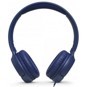 Headphones  JBL T500 Blue, On-ear.