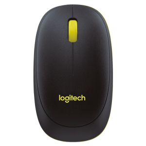 Wireless Keyboard & Mouse Logitech MK240 Nano, Compact, Spill-resistant, Auto-sleep, Black/Chartreus
