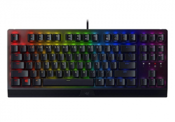 Gaming Keyboard Razer BlackWidow V3 Tenkeyless, Linear SW, 80M, Aluminum top, N-key roll-over, Anti-