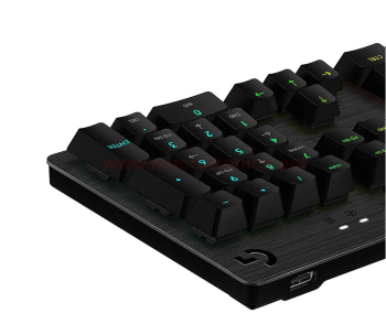 Gaming Keyboard Logitech G512 Carbon, Mechanical, GX Red, Aluminum-alloy, RGB, US Layout, USB