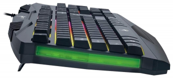 Gaming Keyboard Genius SCORPION K220, 12 Fn Hotkeys, Spill-resistant, 7 color backlight, Black, USB