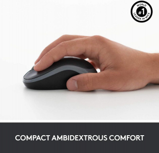 Wireless Keyboard & Mouse Logitech MK270, Multimedia, Spill-resistant, 2xAAA/1xAA, Black