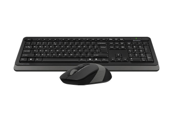 Wireless Keyboard & Mouse A4Tech FG1010S,12 Fn Keys, Laser Engraving, Splash Proof, Silent Mouse, 12