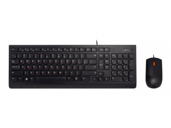 Lenovo 300 USB Combo Keyboard & Mouse Russian, cable lenth 1,8m
