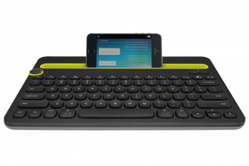 Wireless Keyboard Logitech K480 Multi-Device, Compact, F-keys, Cradle, Spill-resistant, 5M, 2xAAA, B