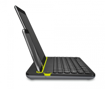 Wireless Keyboard Logitech K480 Multi-Device, Compact, F-keys, Cradle, Spill-resistant, 5M, 2xAAA, B