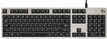 Gaming Keyboard Logitech G413 Silver, Mechanical, ROMER-G Tactile, Aluminum-alloy, Backlighting, USB
