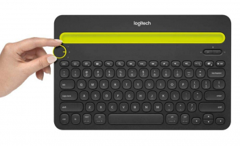 Wireless Keyboard Logitech K480 Multi-Device, Compact, F-keys, Cradle, Spill-resistant, 5M, 2xAAA, B