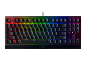 Gaming Keyboard Razer BlackWidow V3 Tenkeyless, Tactile SW, 80M, Aluminum top, N-key roll-over, Anti