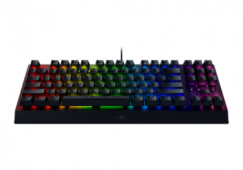 Gaming Keyboard Razer BlackWidow V3 Tenkeyless, Tactile SW, 80M, Aluminum top, N-key roll-over, Anti