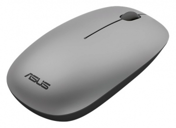 Wireless Keyboard & Mouse Asus W5000, Ultra-thin, Metal-like finish, Silent, 1xAA/2xAAA, Grey