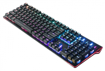 Gaming Keyboard Gamemax KG801, Mechanical, FN Keys, Anti-Ghosting, RGB, EN layout, Black.USB