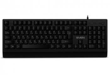 Gaming Keyboard SVEN KB-C7150EL, Multicolored backlit, 12 Fn keys, Black, USB