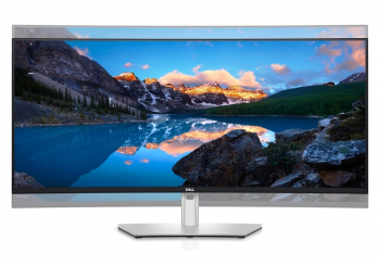 37.5" DELL UltraSharp U3821DW, White, IPS, 3840x1600,75Hz,5ms,300cd,HDMI+DP+USB+TypeC+RJ45,KVM,Spkrs