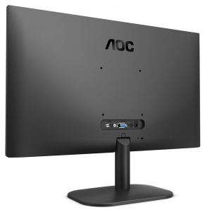 23.8" AOC "24B2XH", Black (IPS, 1920x1080, 7ms, 250cd, LED20M:1, D-Sub+HDMI, Headphone-Out)
