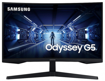 27" SAMSUNG Odyssey G5 C27G55TQW, Black Curved-VA 2560x1440, FreeSync144Hz, 1ms MPRT, 250cd, DP+HDMI