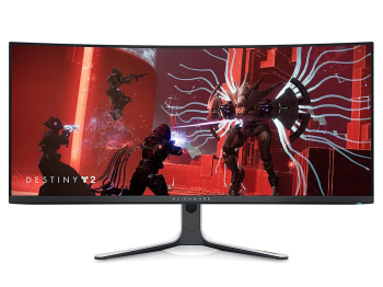 34" DELL Alienware White,Curved-QD-OLED,3440x1440,175Hz,G-Sync,0.1msGTG,1000cd,CR1M:1,HDMI+DP+USB