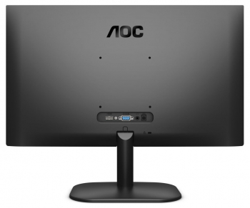 23.8" AOC "24B2XH", Black (IPS, 1920x1080, 7ms, 250cd, LED20M:1, D-Sub+HDMI, Headphone-Out)
