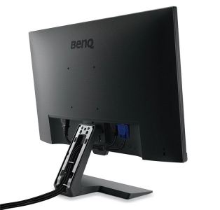 23.8" BenQ GW2480L, Black, IPS, 1920x1080, 60Hz, 5ms, 250cd, CR1000:1,D-Sub+HDMI+DP , Spkrs