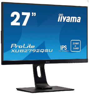 27\ Iiyama ProLite XUB2792QSU-B1 IPS LED 2K Borderless Monitor WIDE 16:9