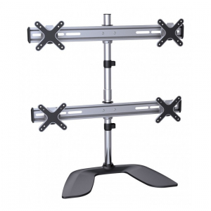 Table/desk stand for 4 monitors Reflecta PLANO DeskStand 23-1010 Q, 13"-23 ", 100x100, 8kg/bracket.