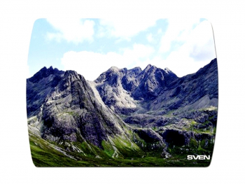 Mouse Pad SVEN UA, 230 × 180 × 2.35mm, 100% Polyester + polyurethane, Picture