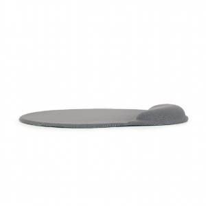 Mouse Pad Gembird MP-GEL-GR, 240 × 220 × 4mm, Cloth, Gel wrist support, Grey