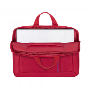 16"/15" NB bag - RivaCase 7530 Canvas Red Laptop, Fits devices