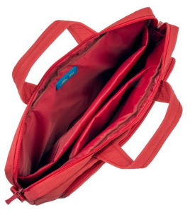 16"/15" NB bag - RivaCase 7530 Canvas Red Laptop, Fits devices