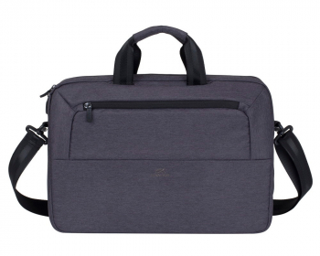 16"/15" NB bag - RivaCase 7730 Canvas Black Laptop, Fits devices