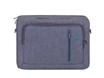 16"/15" NB bag - RivaCase 7530 Canvas Grey Laptop, Fits devices