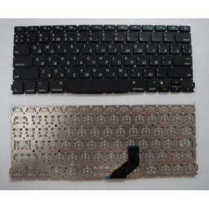 Keyboard Apple Macbook Pro 13\ A1425 w/o frame \ENTER\-small ENG/RU Black