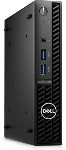 Dell Optiplex 3000 MFF Black (Core i5-12500T 2.0-4.4GHz, 8GB RAM, 256GB SSD, W11Pro) 