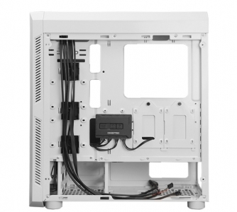 Case ATX Chieftec SCORPION III, w/o PSU, 4x120mm RGB, 2xUSB3.0, 1xUSB2.0, 2xTemperd Glass, White