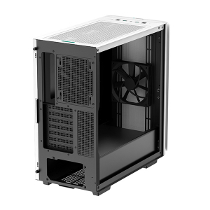 Case ATX Deepcool CK500, w/o PSU, 2x140mm fans,TG, GPU Holder, Dust Filter, 1xTypeC, 2xUSB3.0, White