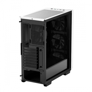 Case ATX Deepcool CC560, w/o PSU, 4x120mm LED fans, Mesh Front, Tempered Glass, USB3.0, White