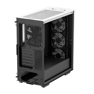 Case ATX Deepcool CK560, w/o PSU,3x120mm ARGB & 1x140mm fans,TG, GPU Holder,1xTypeC, 2xUSB3.0, White